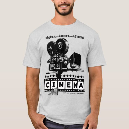 *[CINEMA]* Film Graphic T-Shirt (Voorkant)