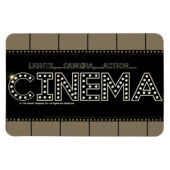 *CINEMA* Flexibel magneet (Horizontaal)