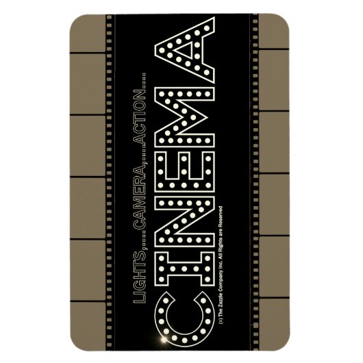 *CINEMA* Flexibel magneet (Verticaal)