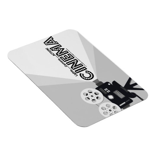 "CINEMA" Flexibel magneet (Rechterzijde)