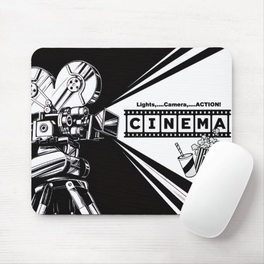 *[CINEMA]* Graphic Mousepad Muismat (Met muis)