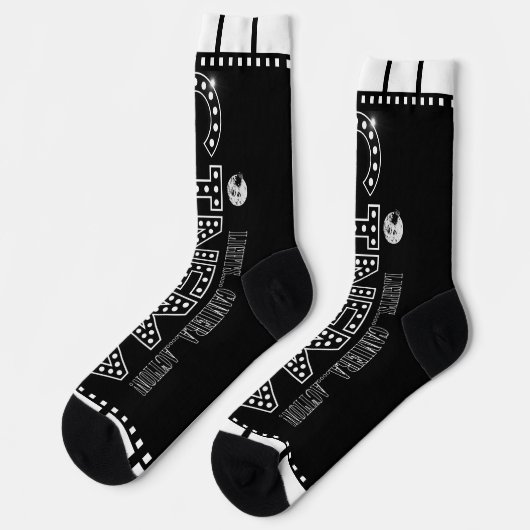 *CINEMA* Graphic Socks Sokken (Links)