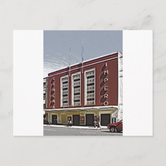 Cinema Impero, Asmara Briefkaart (Voorkant)