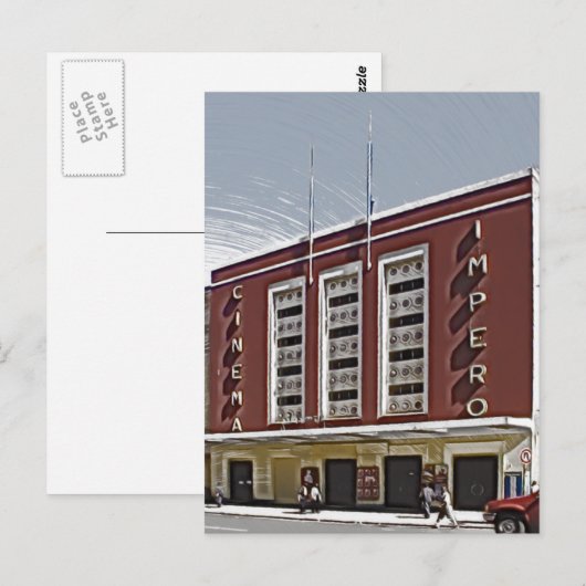 Cinema Impero, Asmara Briefkaart (Voorkant / Achterkant)