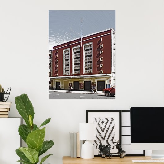 Cinema Impero, Asmara Poster (Thuiskantoor)