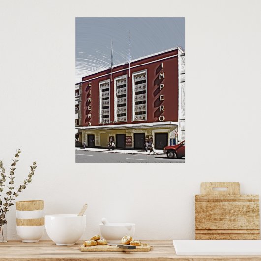 Cinema Impero, Asmara Poster (Keuken)