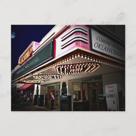 Cinema Licht Briefkaart (Voorkant)