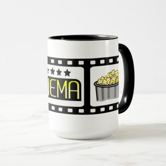 * CINEMA * Logo Mok  (Voorkant rechts)