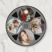 Cinema Movie Film Reel Bedankjes Labels (Voorkant)