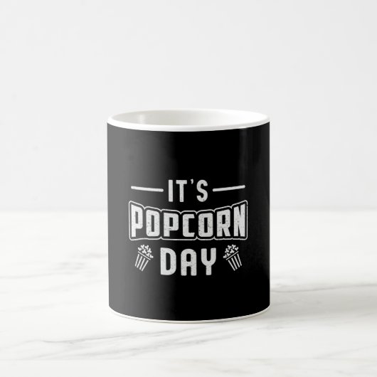 Cinema Popcorn Day Snack Film Pop Film Cadeau Idee Koffiemok (Center)