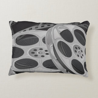 "CINEMA Reels" Grijs Kussen