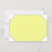 Cinema RSVP-kaart RSVP Kaartje (Achterkant)