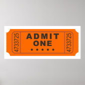 Cinema Ticket Poster (Voorkant)