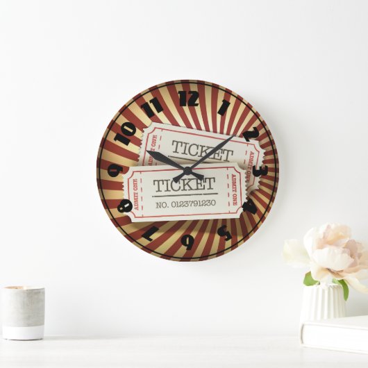 Cinema Tickets Clock Grote Klok (Huis)