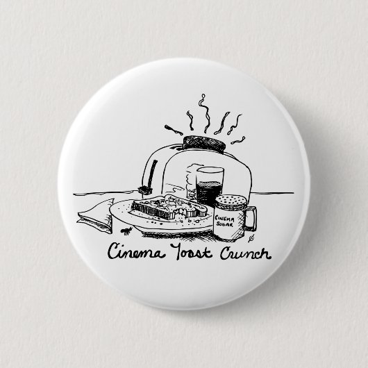 Cinema Toast Crunch Button! Ronde Button 5,7 Cm (Voorkant)