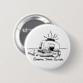 Cinema Toast Crunch Button! Ronde Button 5,7 Cm (Voorkant /achterkant)