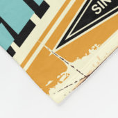 cinema vertoont collectie. Filmindustrie Fleece Deken (Hoek)