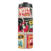  cinema vertoont collectie. Filmindustrie Thermosbeker (Voorkant)