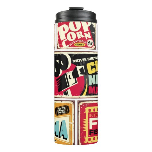  cinema vertoont collectie. Filmindustrie Thermosbeker (Voorkant)