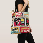  cinema vertoont collectie. Filmindustrie Tote Bag (Dichtbij)