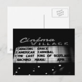 Cinema Village Briefkaart (Voorkant / Achterkant)