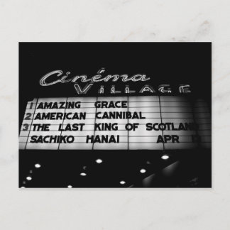 Cinema Village Briefkaart