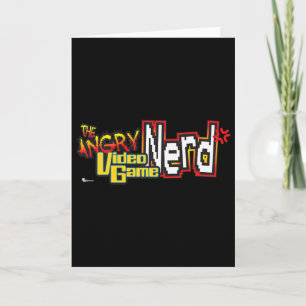 Cinemacre Angry Video Game Nerd Logo Premium Kaart