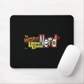 Cinemacre Angry Video Game Nerd Logo Premium Muismat (Met muis)