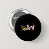 Cinemacre Angry Video Game Nerd Logo Premium Ronde Button 5,7 Cm (Voorkant /achterkant)