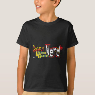 Cinemacre Angry Video Game Nerd Logo Premium T-shirt