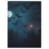 Cinematic Dark Fantasy Halloween Gothic Design Klembord (Achterkant)