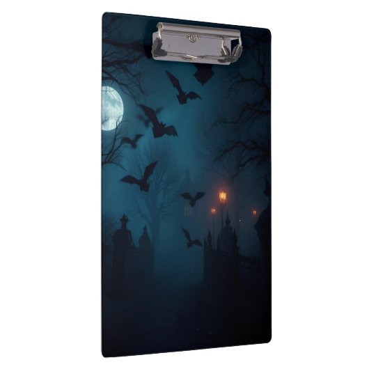 Cinematic Dark Fantasy Halloween Gothic Design Klembord (Rechts)