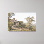 Cinematic Mist Villa, Toledo Spanje Canvas Afdruk (Voorkant)