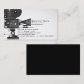 Cinematograaf Cinema Visitekaartje (Voorkant / Achterkant)