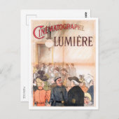 Cinématographe Lumière (1896) Henri Brispot Briefkaart (Voorkant / Achterkant)
