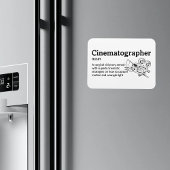 Cinematographer Definitie - DP 3" x 4" Flex Magneet