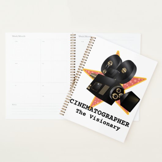 Cinematographer - The Visionary 2024 Planner (Display)