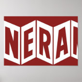 Cinerama witte  logo poster (Voorkant)