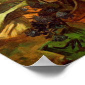 Cineraria in een druppel, Van Gogh Fine Art Poster (Hoek)