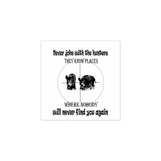 cinghiali e caccia rubberstempel (Afrduk)