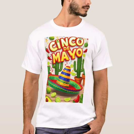 CINKO DE MAYO shirt (Voorkant)
