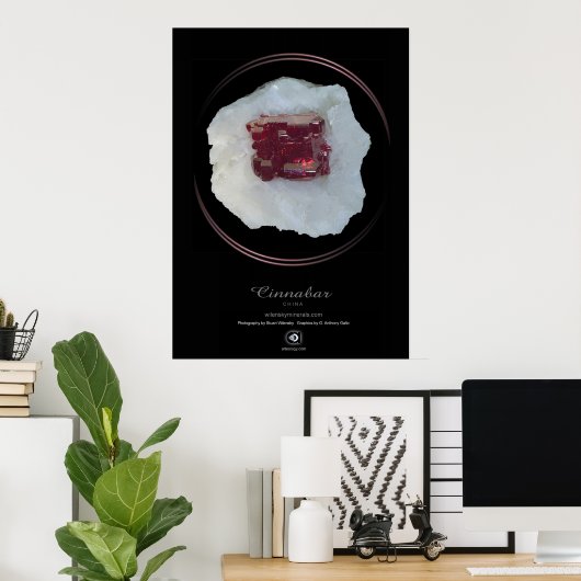 CINNABAR POSTER (Thuiskantoor)