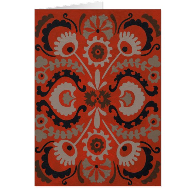 Cinnabar Suzani I (Voorkant)