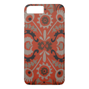 Cinnabar Suzani I Case-Mate iPhone Case