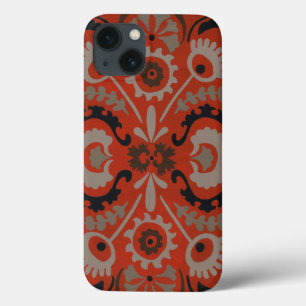 Cinnabar Suzani I Case-Mate iPhone Case
