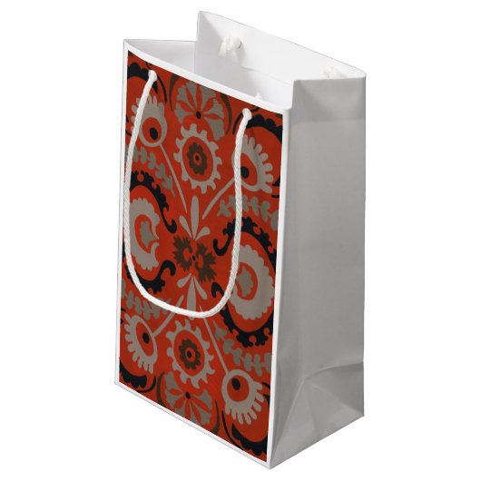 Cinnabar Suzani I Klein Cadeauzakje (Achterkant Gekanteld)