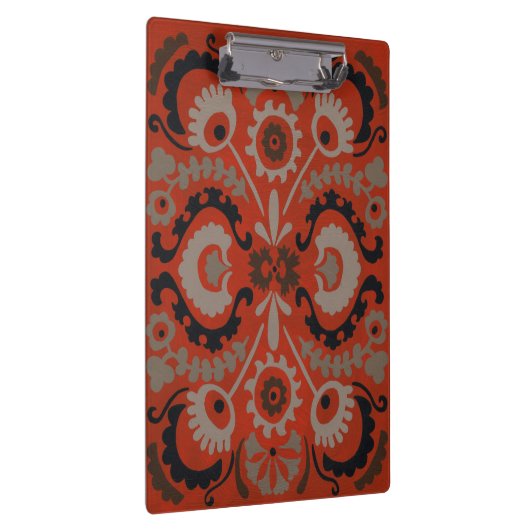 Cinnabar Suzani I Klembord (Rechts)