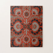 Cinnabar Suzani I Legpuzzel (Verticaal)