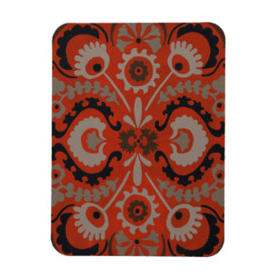 Cinnabar Suzani I Magneet