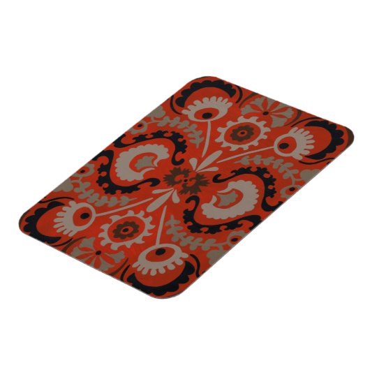 Cinnabar Suzani I Magneet (Linkerzijde)